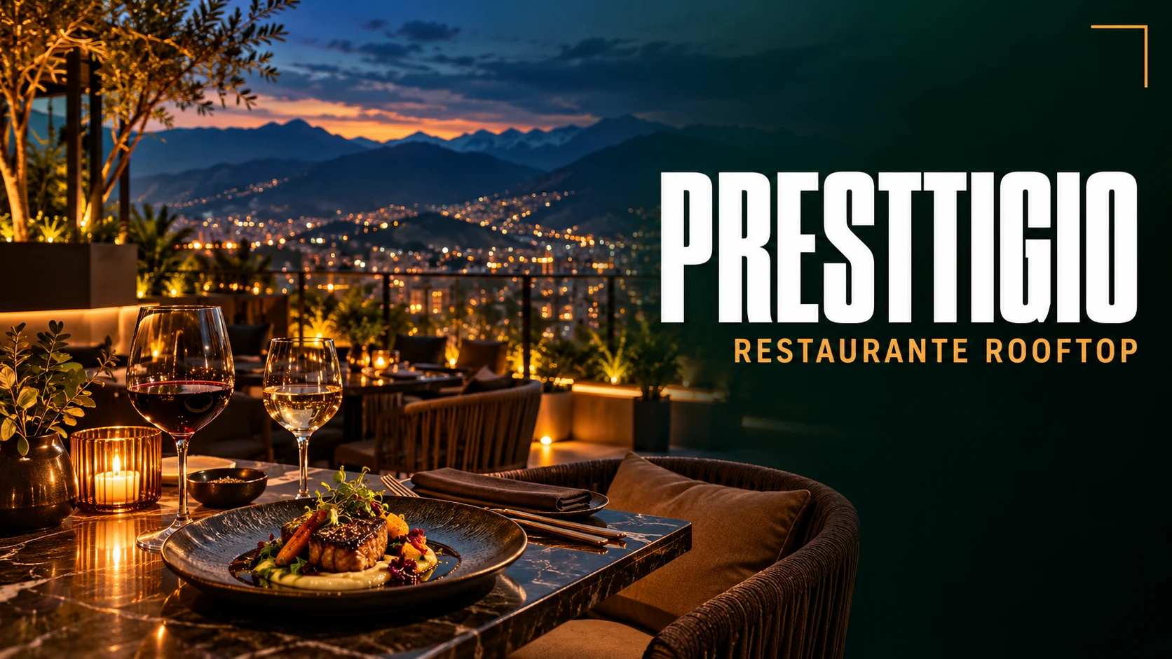 Prestigio, restaurante rooftop